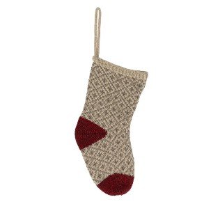 MAILEG Soft Grey Christmas Stocking
