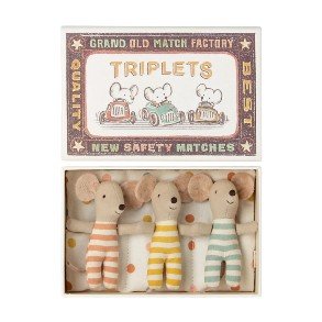 MAILEG Triplets Baby Mouse