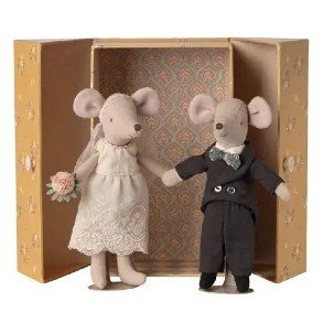 MAILEG Wedding Mice Couple