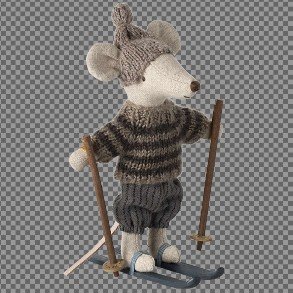 MAILEG Winter Big Brother Mouse