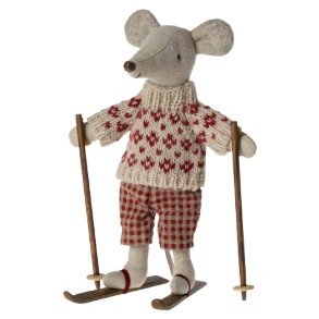MAILEG Winter Mum Mouse