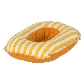 MAILEG Yellow Stribe Rubber Boat