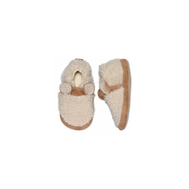 MELTON Camel Beige Hjemmesko