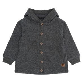 MIKK-LINE Anthracite Fleece Melange Jakke