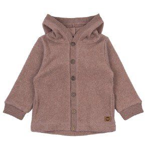 MIKK-LINE Burlwood Melange Fleece Jakke