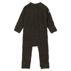 MIKK-LINE Dark Brown Melange Uld Dragt