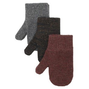 MIKK-LINE Dark Mink Uld Glitter Luffer