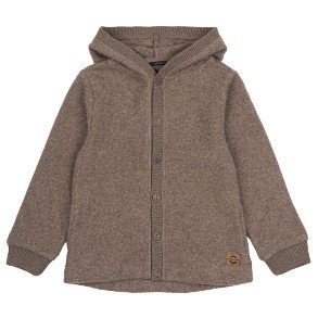 MIKK-LINE Melange Denver Fleece Knap Jakke