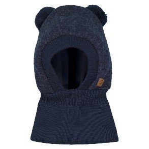 MIKK-LINE Navy Uld Strik Elefanthue