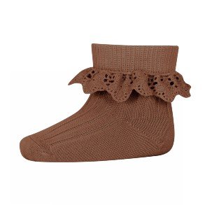 MP Pecan Pie Lace Uld Strmper