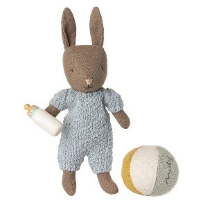 Maileg Blue Micro Rabbit set