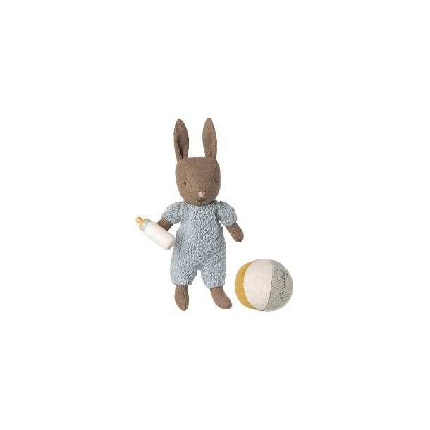 Maileg Blue Micro Rabbit set