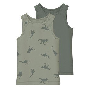 NAME IT Agave Green 2 Pak Tank Top