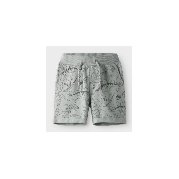 NAME IT Aqua Gray Vermo Shorts