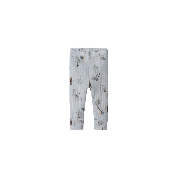 NAME IT Artic Ice Forest Wang Wool Leggings