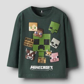 NAME IT Bistro Green Nyle Bluse