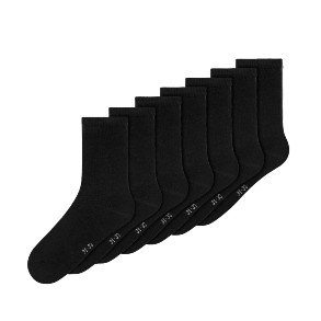 NAME IT Black 7 Pak Socks