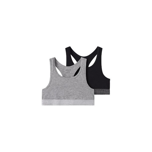 NAME IT Black Grey 2 Pak Top