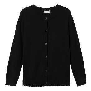 NAME IT Black Vamone Strik Cardigan