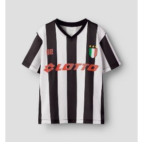 NAME IT Black White Lotto T Shirt