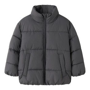 NAME IT Blackned Pearl Forty Puffer Jakke