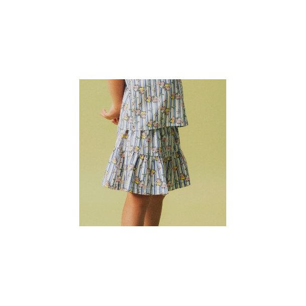 NAME IT Bleached Denim Amma Peppa Pig Nederdel
