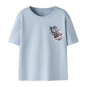 NAME IT Blue Fog Space Dino Victor T Shirt