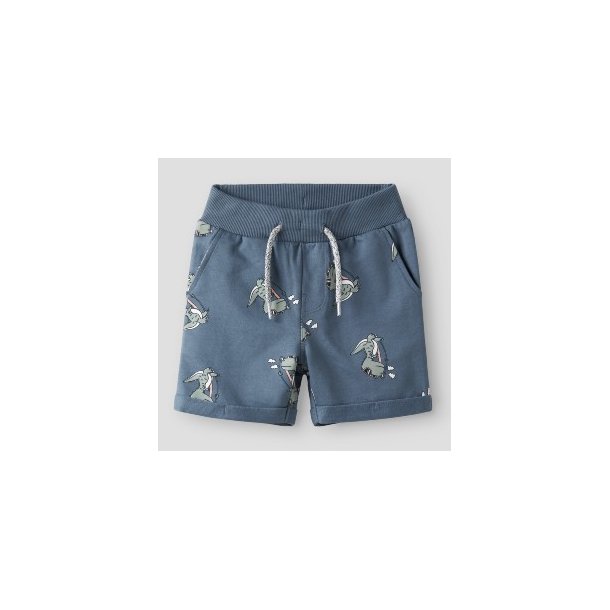 NAME IT Blue Mirrage Dino Shorts