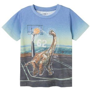 NAME IT Blue Print Elve T Shirt