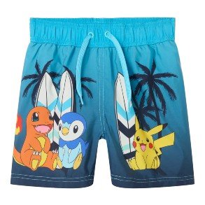 NAME IT Bluefish Coy Pokemon Swimshorts
