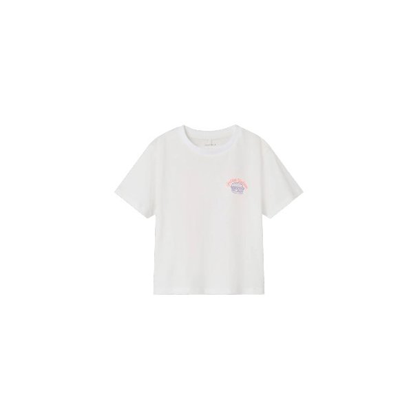 NAME IT Bright White Dartin T Shirt