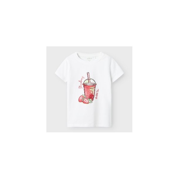 NAME IT Bright White Foji T Shirt