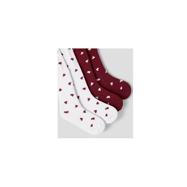 NAME IT Bright White Red Christmas Junior Str�mpebukser
