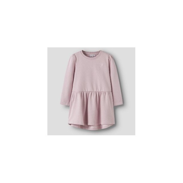 NAME IT Burnished Lilac Heart Vilma Kjole
