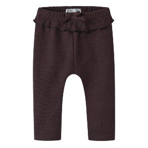 NAME IT Chocolate Plum Laya Leggings
