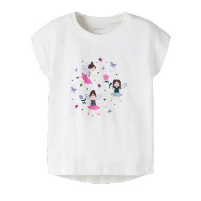 NAME IT Cloud Dancer Faires Viega T Shirt