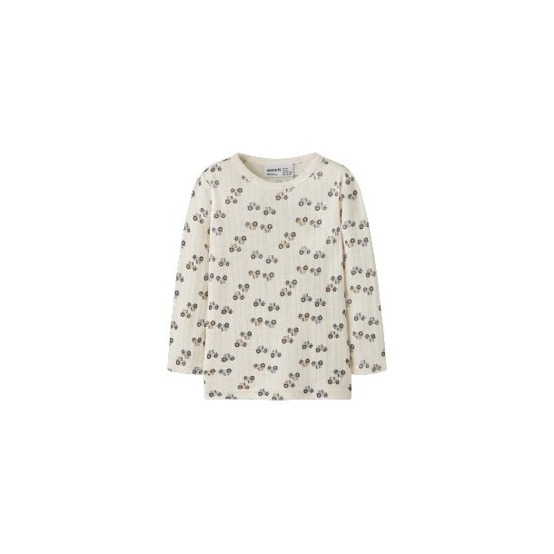 NAME IT Coconut Milk Wang Wool Bluse