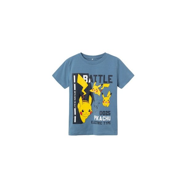 NAME IT Coronet Blue Emil Pokemon T Shirt