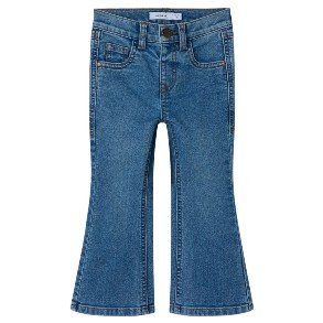 NAME IT Dark Blue Denim Polly Bootcut Jeans