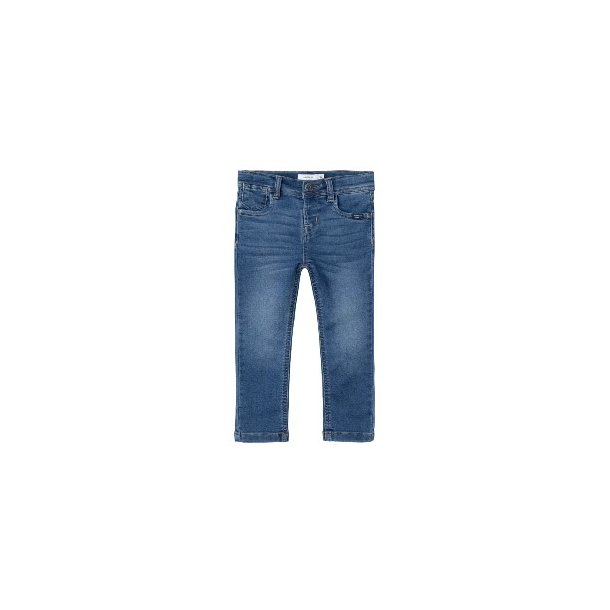 NAME IT Dark Blue Denim Silas Slim Jeans