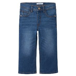 NAME IT Dark Blue Denim Straight Ryan Jeans