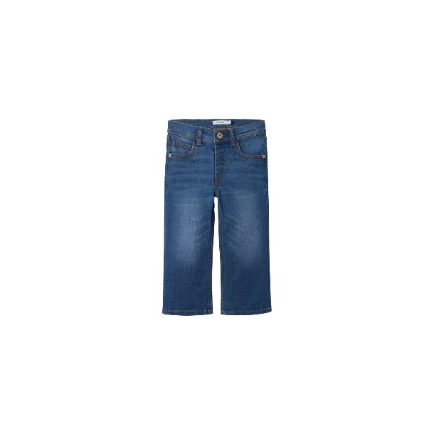 NAME IT Dark Blue Denim Straight Ryan Jeans