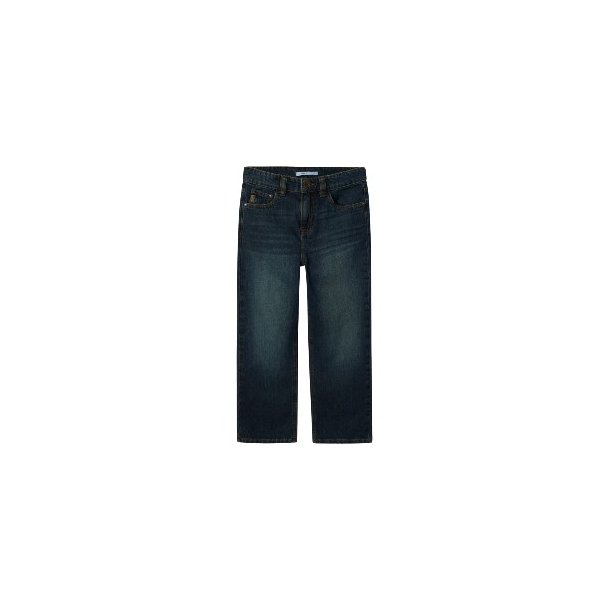 NAME IT Dark Grey Denim Ryan Straight Jeans