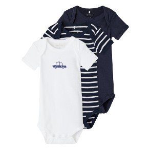 NAME IT Dark Sapphire 3 Pack Body SS