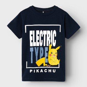 NAME IT Dark Sapphire Emil Pokemon T Shirt