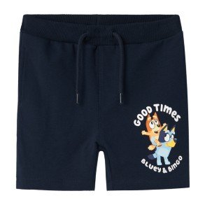 NAME IT Dark Sapphire Markley Bluey Shorts