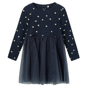 NAME IT Dark Sapphire Nadja Dress