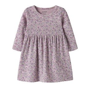 NAME IT Dawn Pink Tuline Kjole