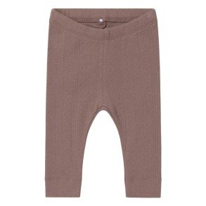 NAME IT Deep Taupe Ninna Leggings