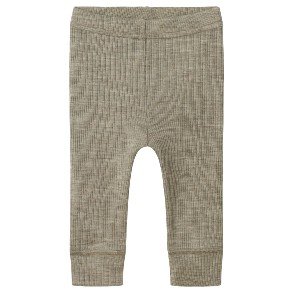 NAME IT Dried Sage Wax Wool Leggings